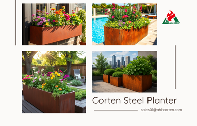 Corten Steel Planter